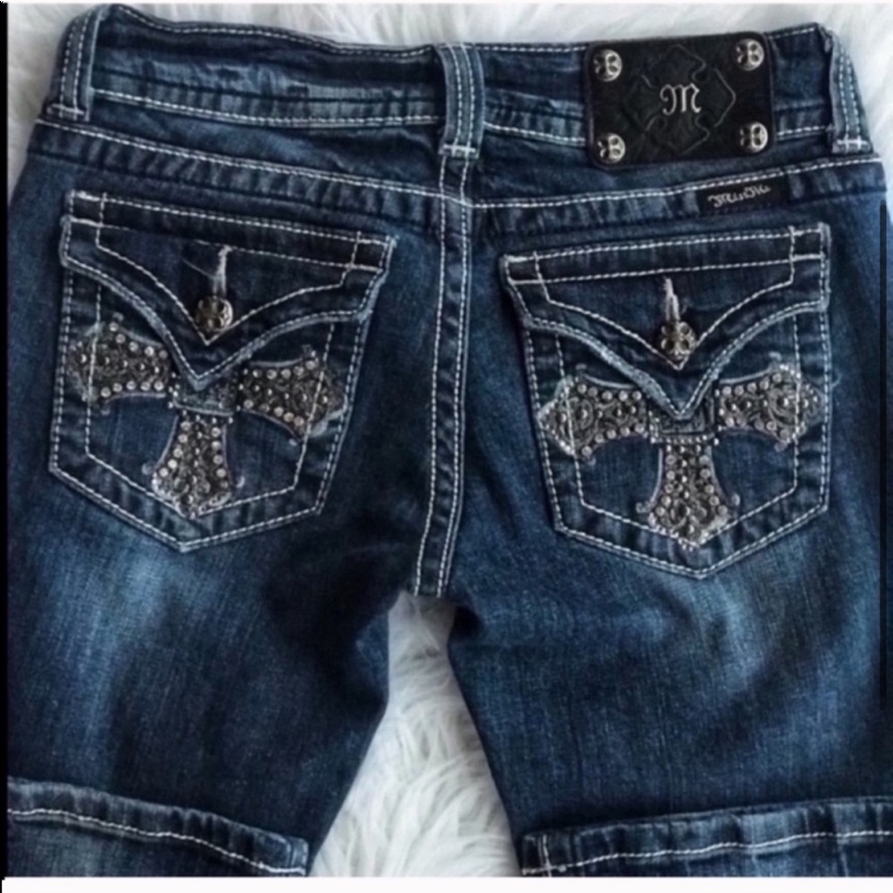 Miss Me Bootcut Jeans Size 27 - Picture 2 of 5